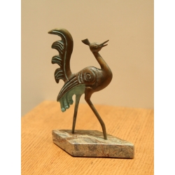 Sculpture Armenian peacock